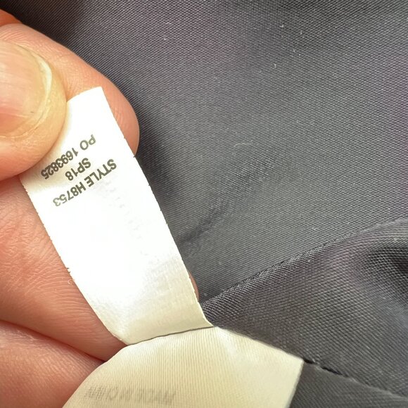 J. Crew Eniko Seersucker One Button Blazer Suit Jacket Black Size 2 - Picture 13 of 15